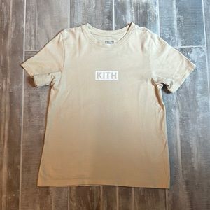 KITH Kids Tan T-Shirt Tee Sz. 7